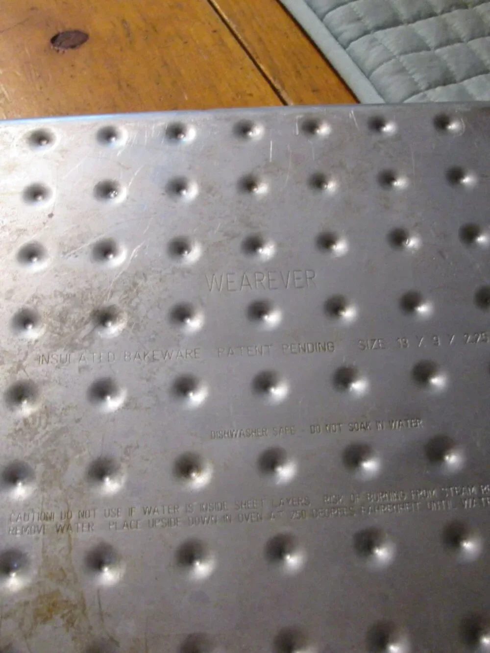 Wear Ever vtg Insulated lasagna pan 13 x9 x 2.5